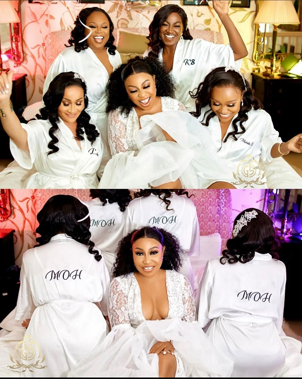 Check out how Rita Dominic and her husband looked at their traditional wedding.