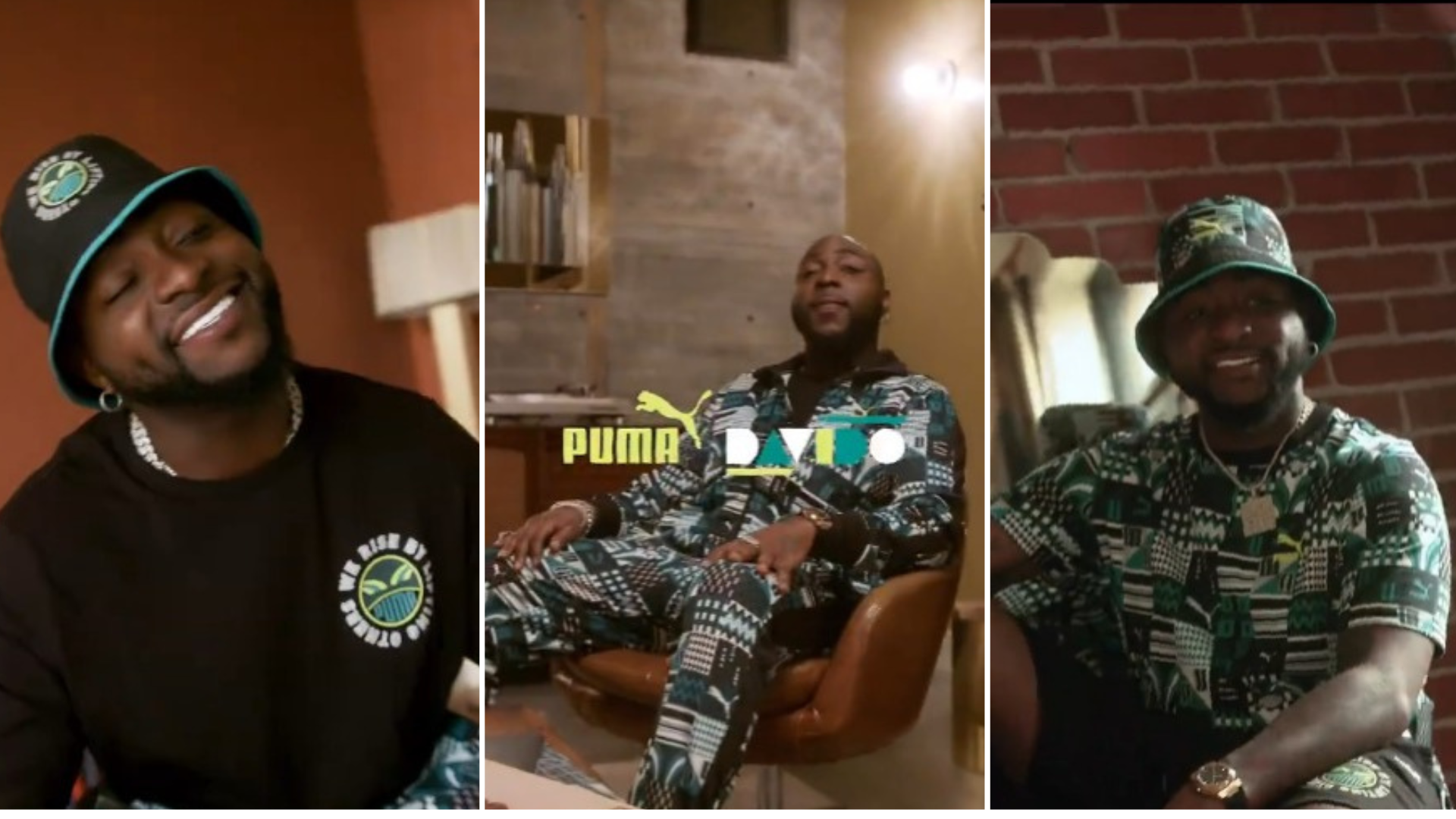 Davido x PUMA official launch of the We Rise By Lifting Others collection will be in 2023