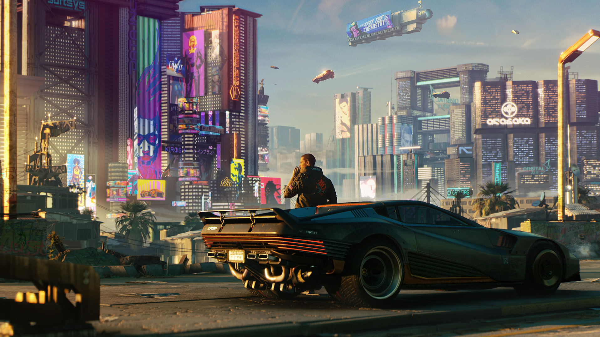 Cyberpunk 2077 najładniejszą grą według Digital Foundry