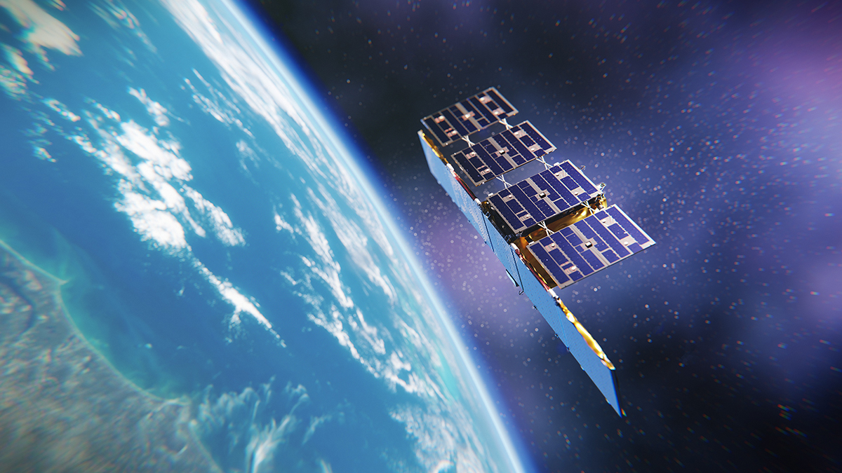 Sztuczny Satelita Ziemi Krążył Z Prędkością Zdjęcia Ziemi z satelity. Polsko-fińska firma Iceye idzie jak burza i