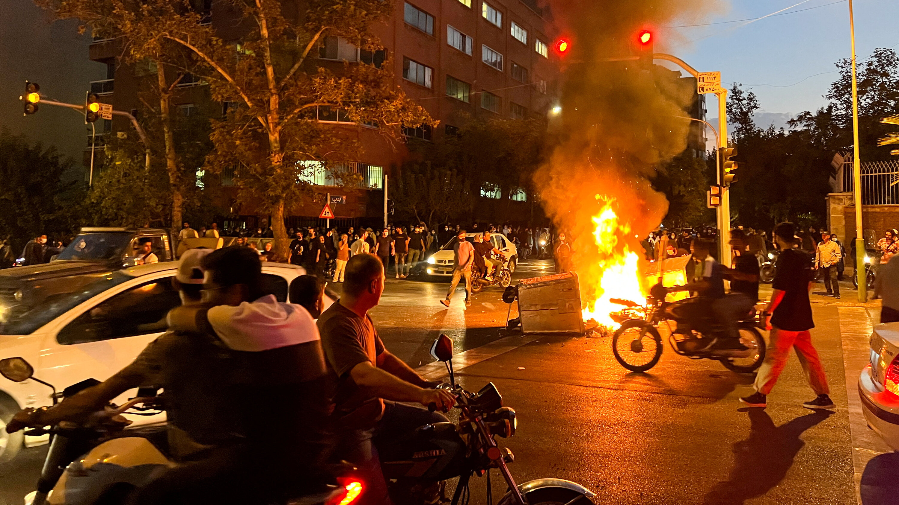 Massive civil unrest in Iran [NYTimes]