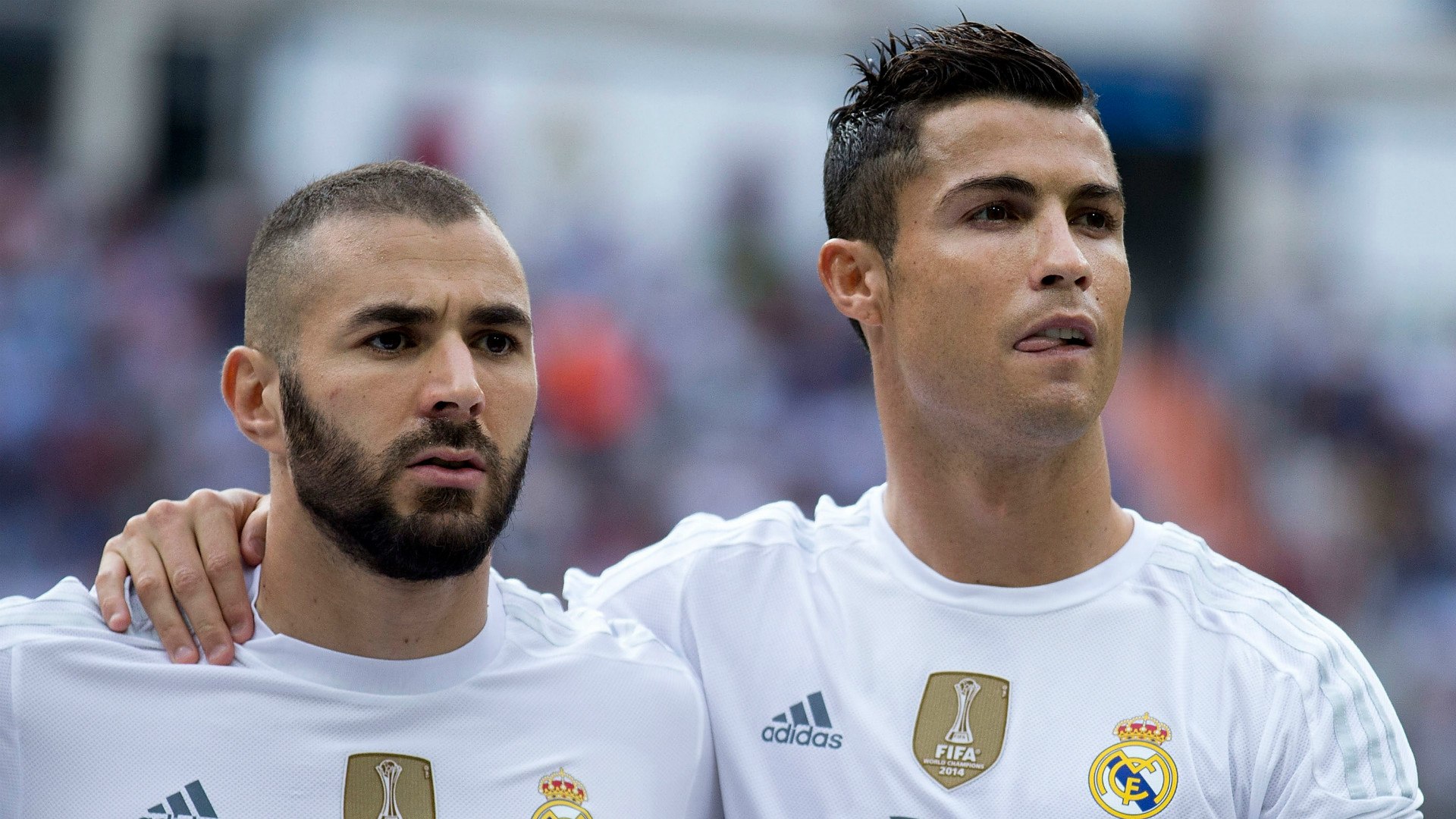 Cristiano Ronaldo and Karim Benzema