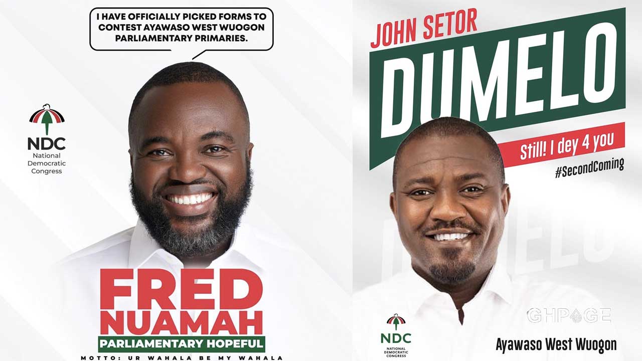 Fred Nuamah and John Dumelo