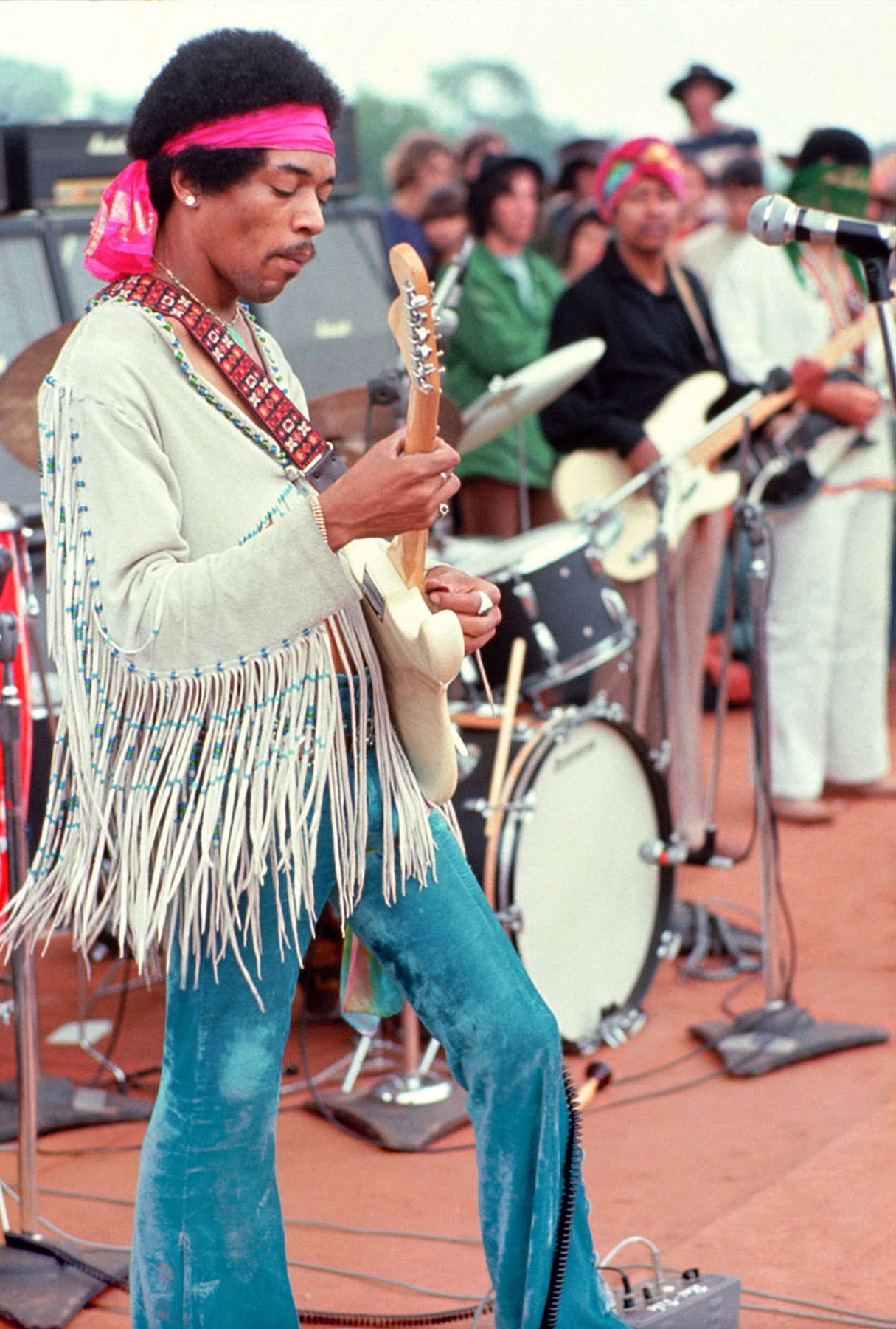 Jimi Hendrix na festiwalu Woodstock (1969)