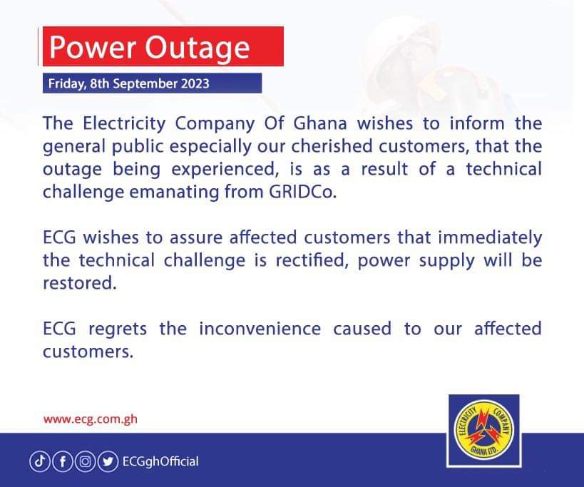 GRIDCo apologizes for nationwide blackout, blames it on system disruption