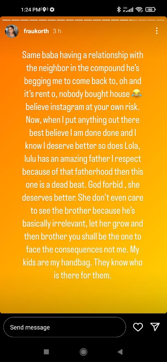 Her post