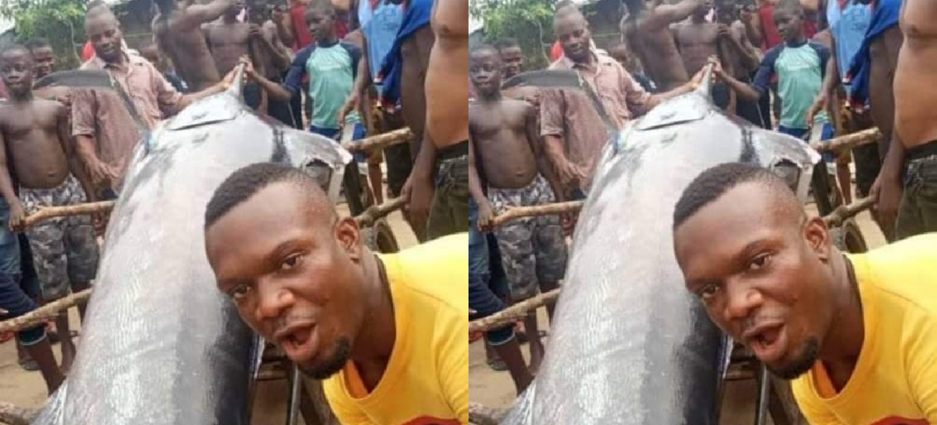 A local Nigerian Fisherman captured a Blue Marlin Fish reportedly worth  $2.6 million but ate it with his friends.