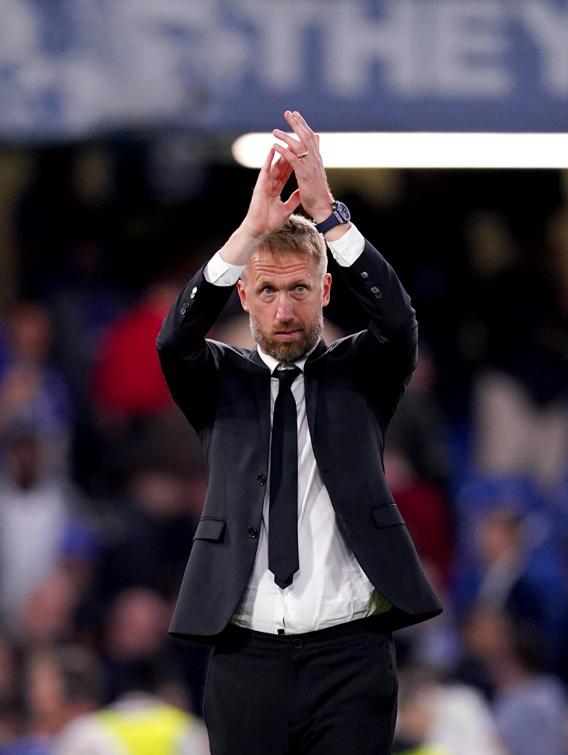 Graham Potter believes Chelsea will improve on the performance against Salzburg