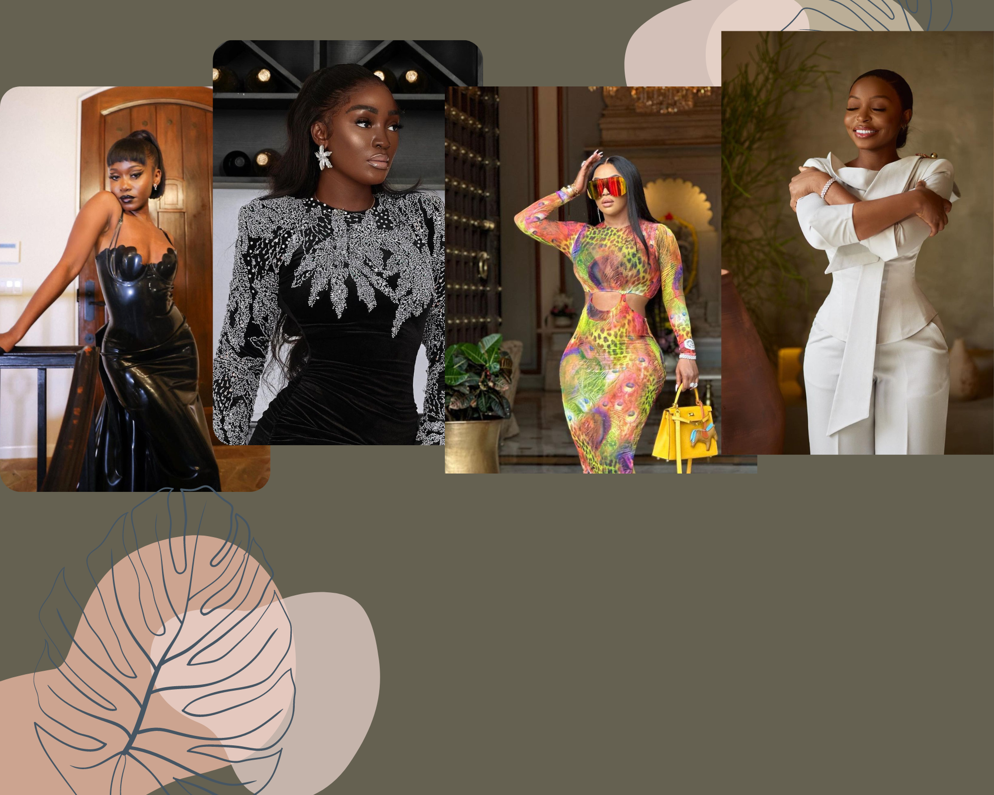 Galaxy Television  Top 5 Most Stylish Female Fashion Icons and Trend  Setters in Nigeria