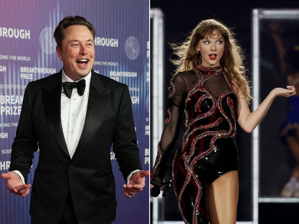 Elon Musk says Taylor Swift's 'The Tortured Poets Department' is 'very  impressive' | Business Insider Africa