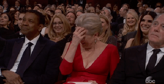 Najlepsze oscarowe reakcje: Meryl Streep