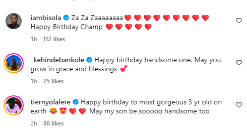 Birthday wishes for Zaiah [Instagram/Adesuaetomi]