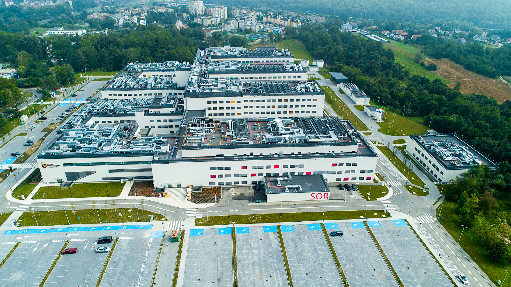 Nowa siedziba Szpitala Uniwersyteckiego w Krakowie otwarta. To  najnowocześniejsza placówka medyczna w Polsce - Wiadomości