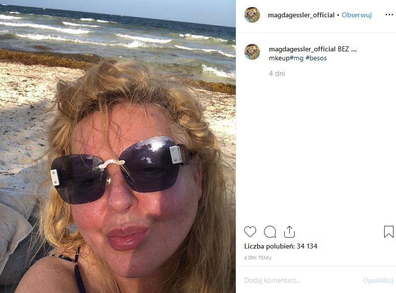 Magda Gessler Na Wakacjach Pozuje Bez Makijażu Fani Zachwyceni Piękna Dziennikpl 7332