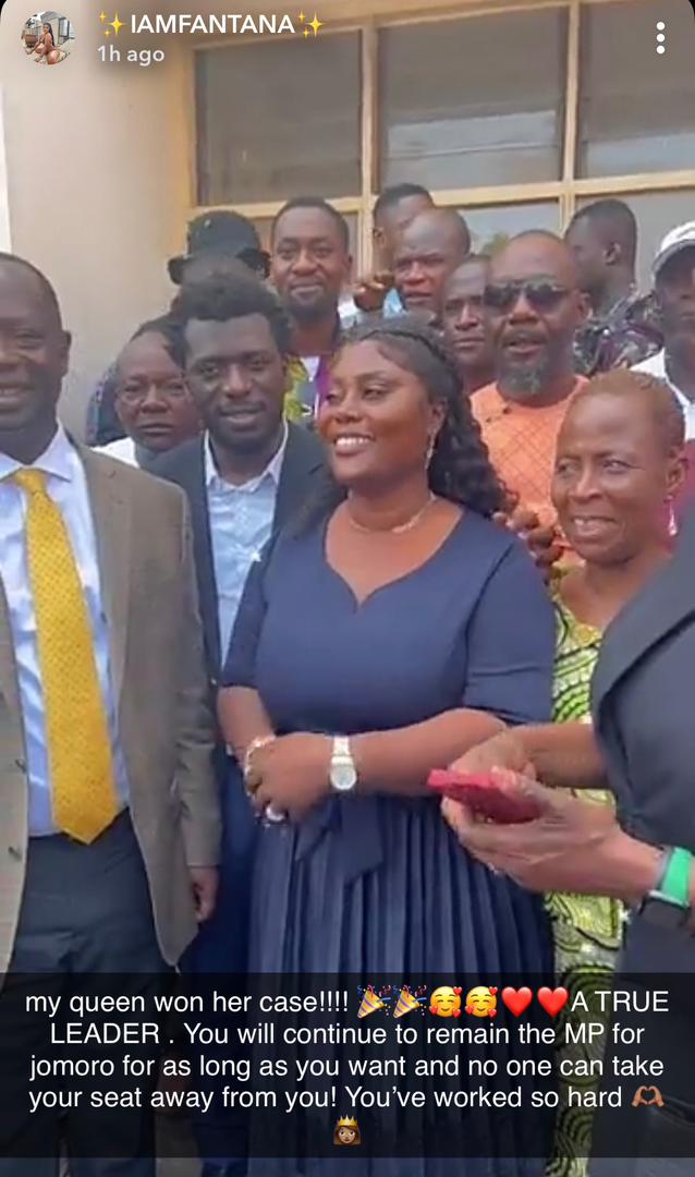 Fantana goes into jubilation as court throws out case against her mother's MP seat