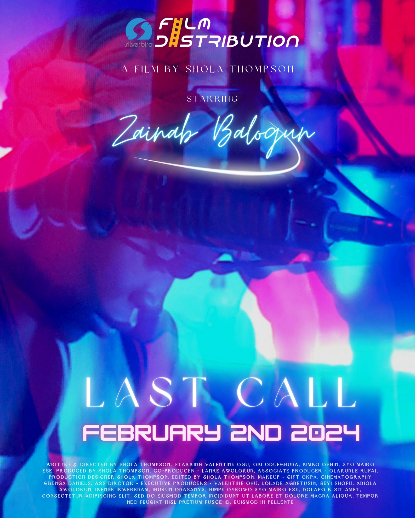 Last Call Zainab Balogun stars as OAP in Shola Thompson's thriller