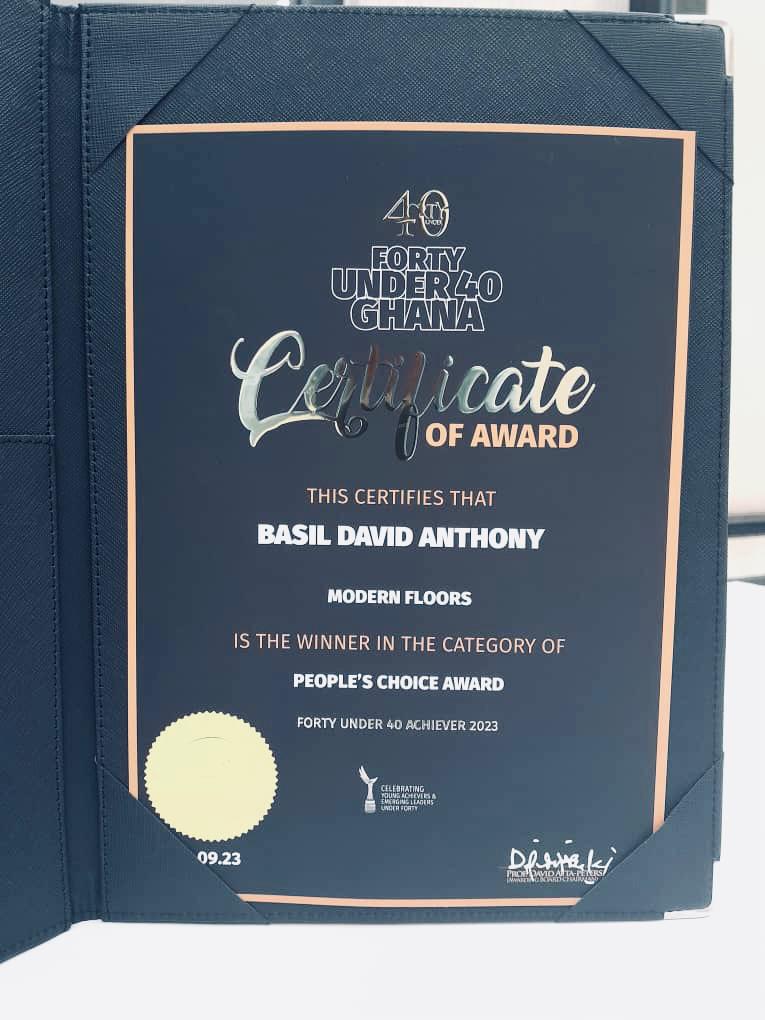 Meet Ghana\'s favourite CEO under 40 ; Basil David Anthony
