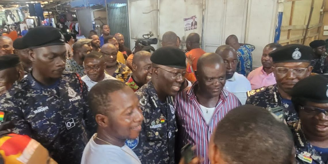 Traders hail IGP for improved security at Kantamanto