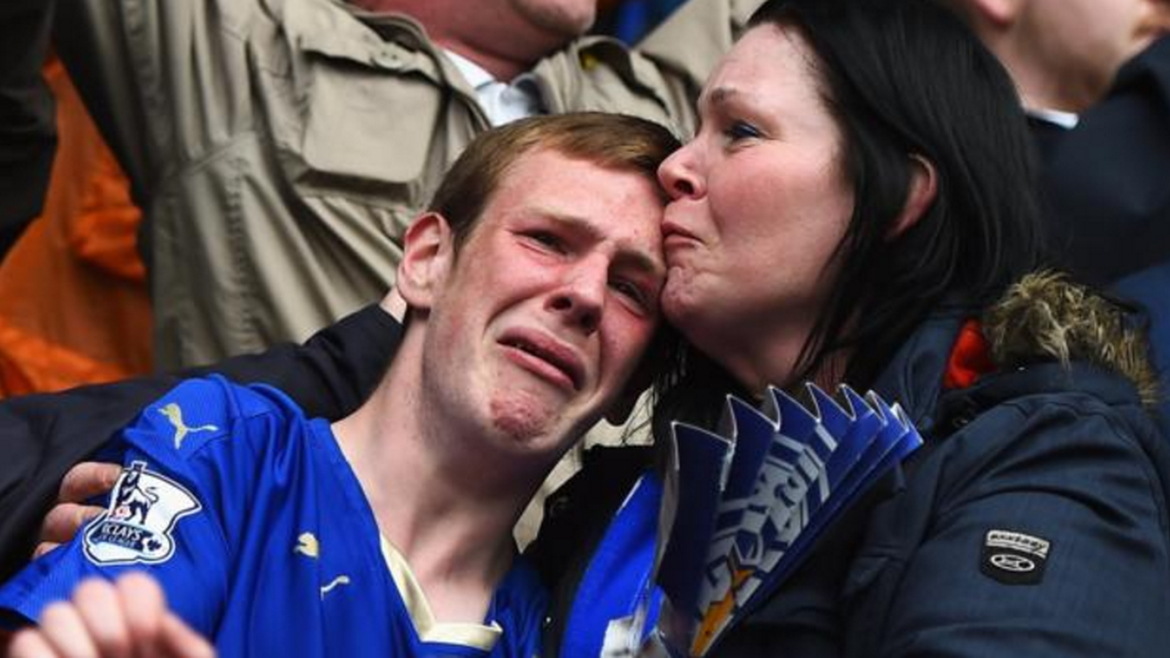 Image result for chelsea fans crying