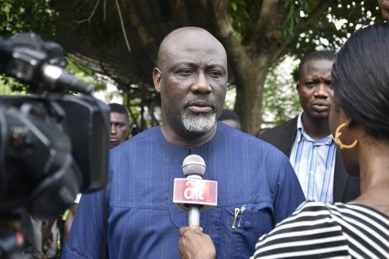 Senator Dino Melaye seems to enjoy being at the center of controversies. [Vanguard]