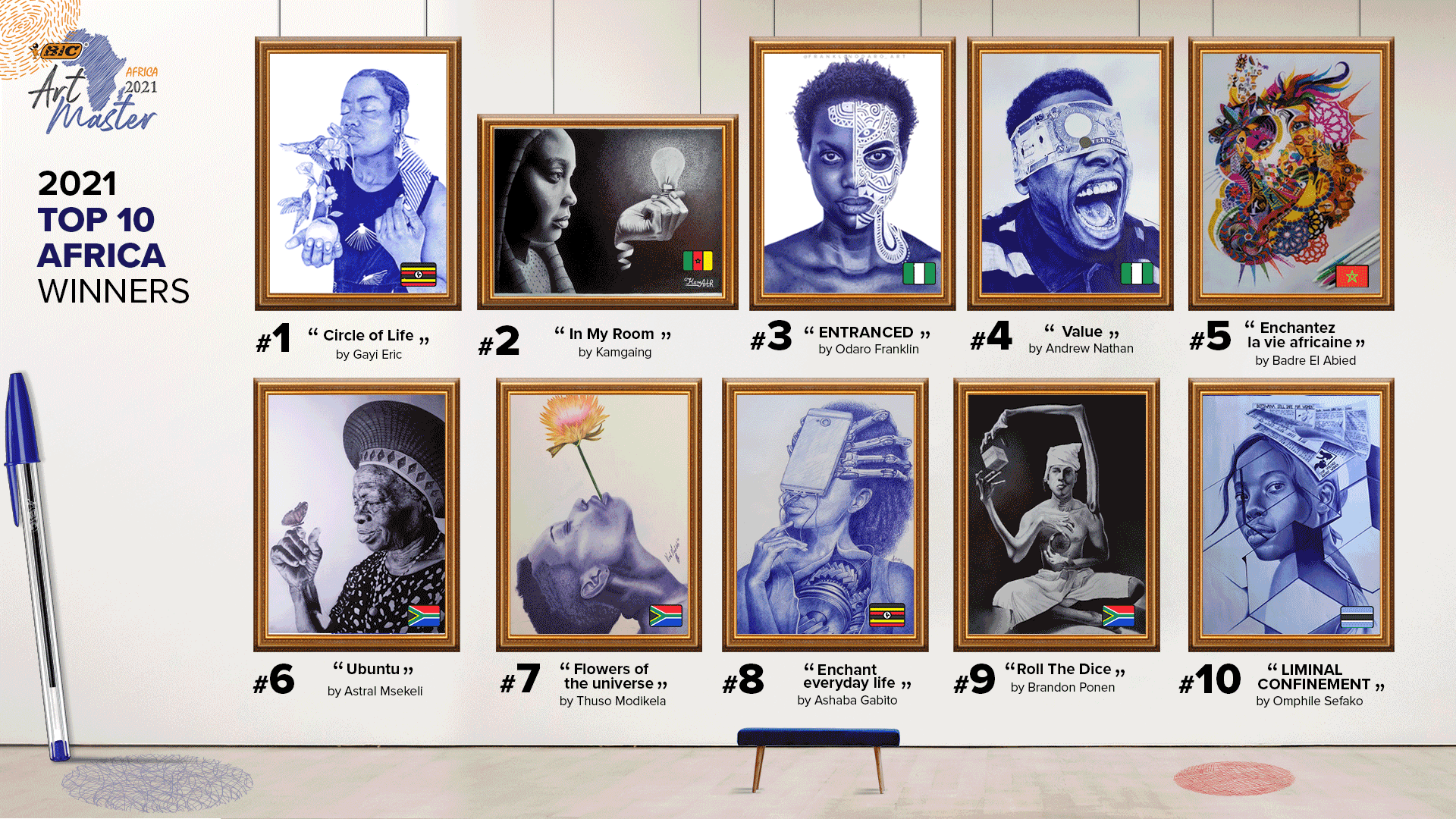 Life after BIC Art Master Africa competition: 5 success stories & advice  from previous winners | Pulse Nigeria