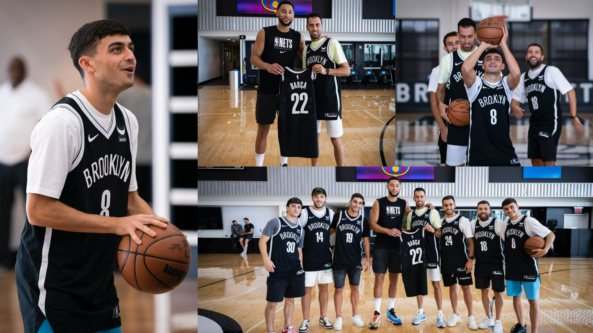 Barcelona team up with Brooklyn Nets in New York [Photos]