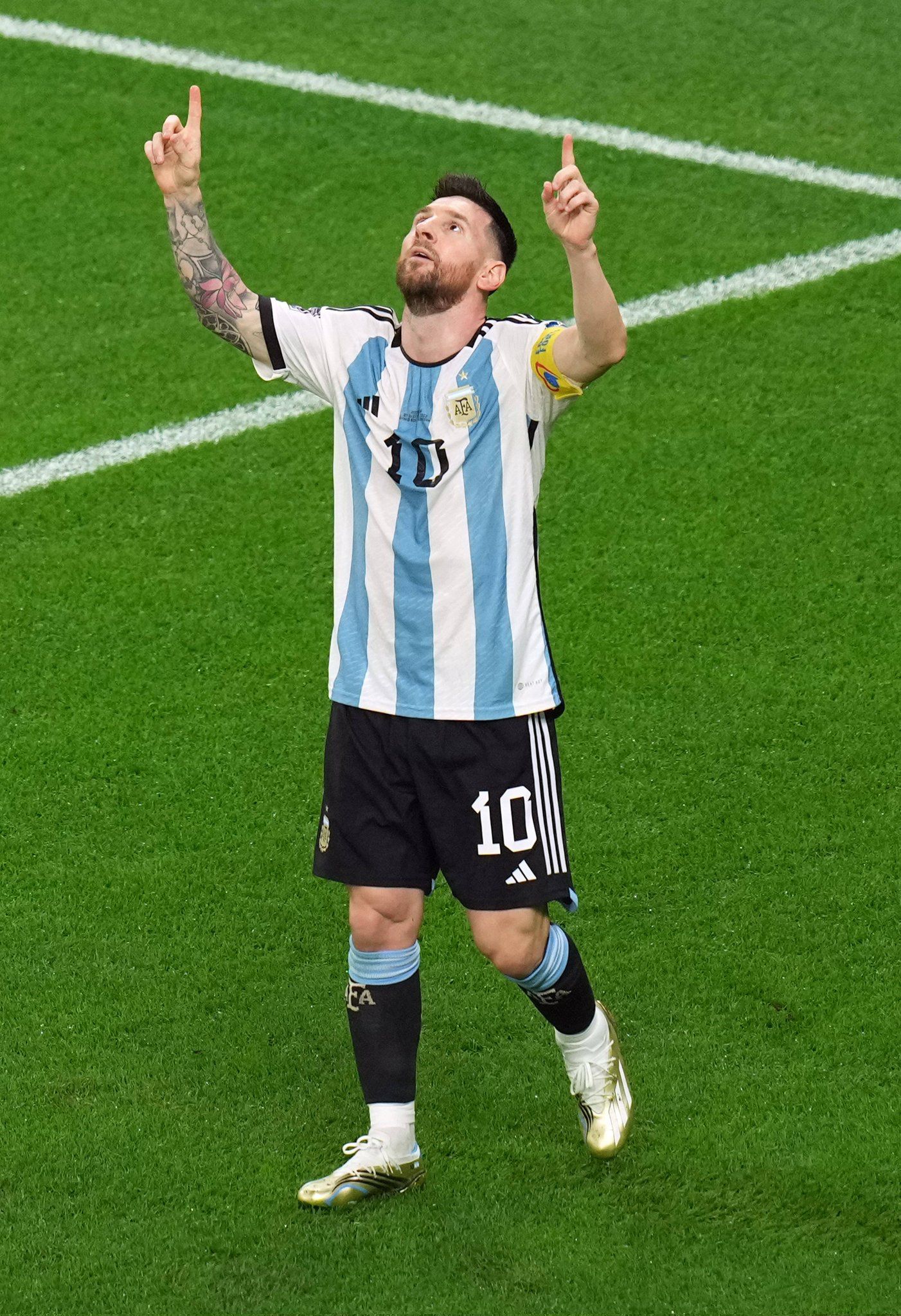 Lionel Messi played his 1000th career game and put on a show against Australia