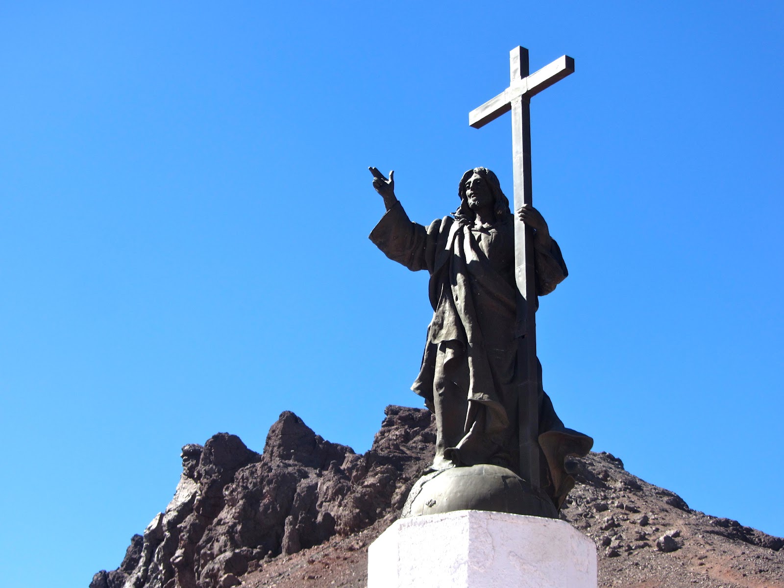 Christ the Redeemer of the Andes, Chile – Argentina border [Bill and pam's paraguay adventure and beyond]