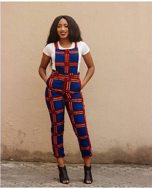ankara dungaree