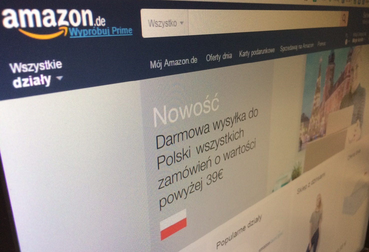 Amazon jeszcze bez polskiego sklepu. Tłumaczy za to na język polski jeden z  serwisów