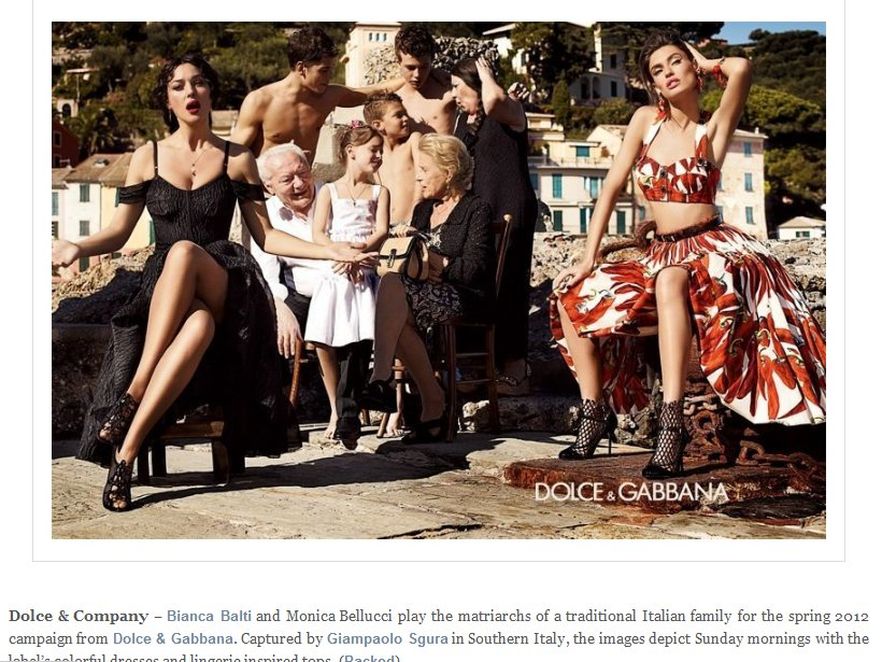 Monica Bellucci w kampanii Dolce & Gabbana inspirowanej włoską  kinematografią - Dziennik.pl