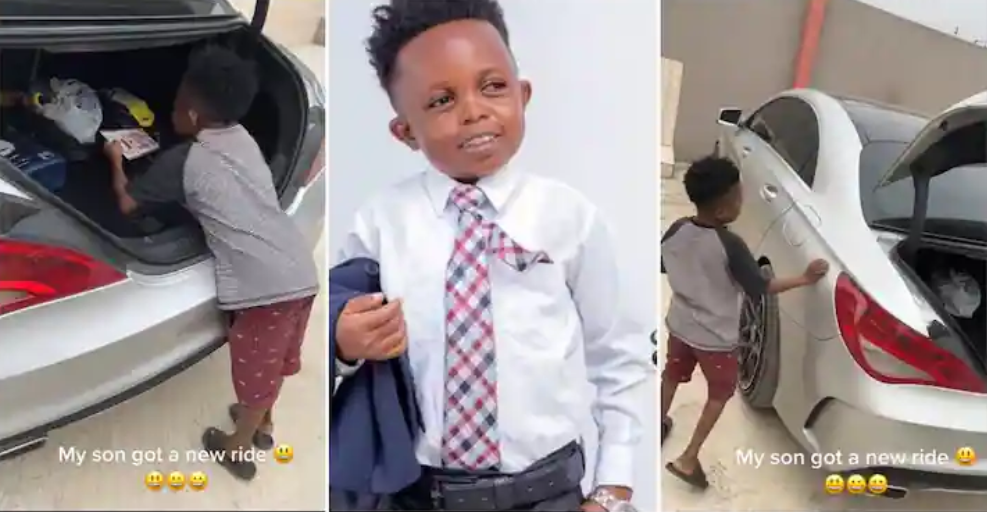 Don Little grabs brand new Mercedes Benz CLA