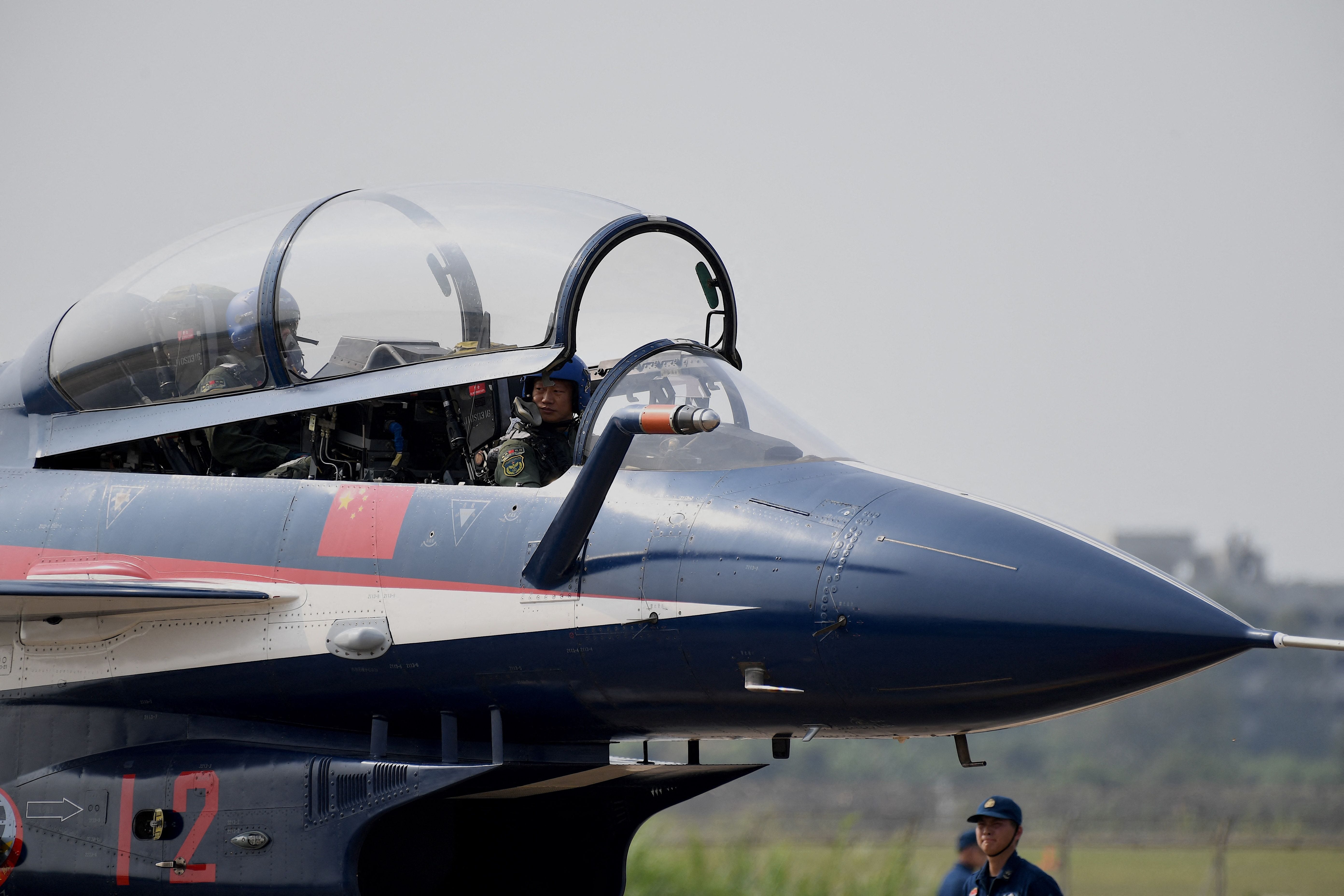 China has kept refining the J-10 fighter jet.Noel Celis/AFP/Getty Images