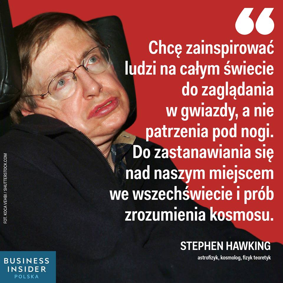 Stephen Hawking – najlepsze cytaty