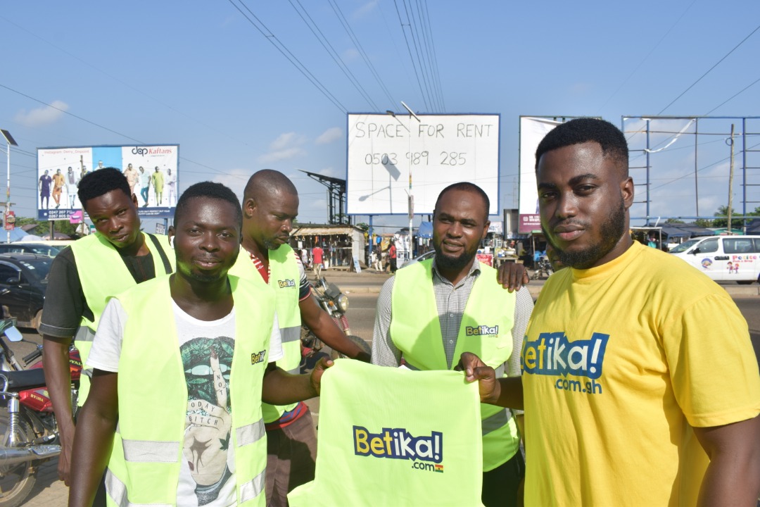 Betika shares 1000 reflector jackets to launch its 2022 Ride Safe Campaign