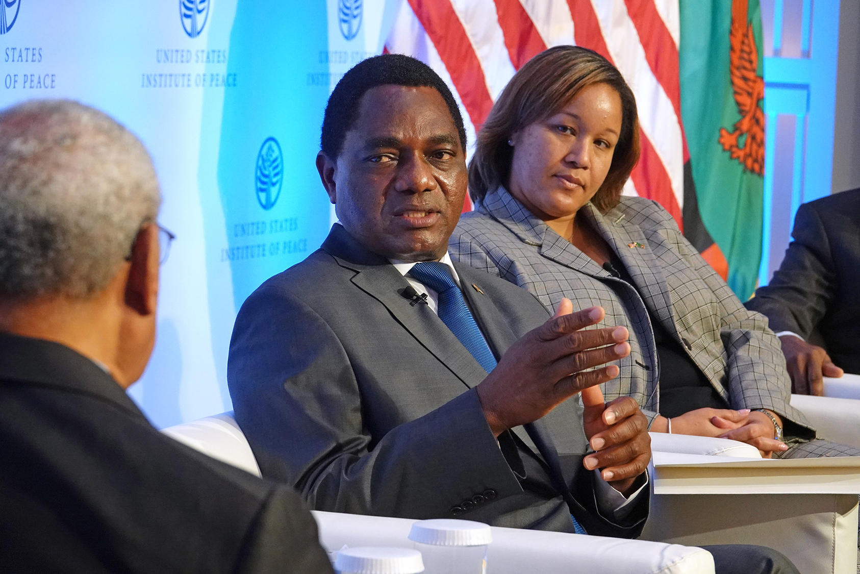 William Ruto and Hakainde Hichilema speak on Africa\'s debt
