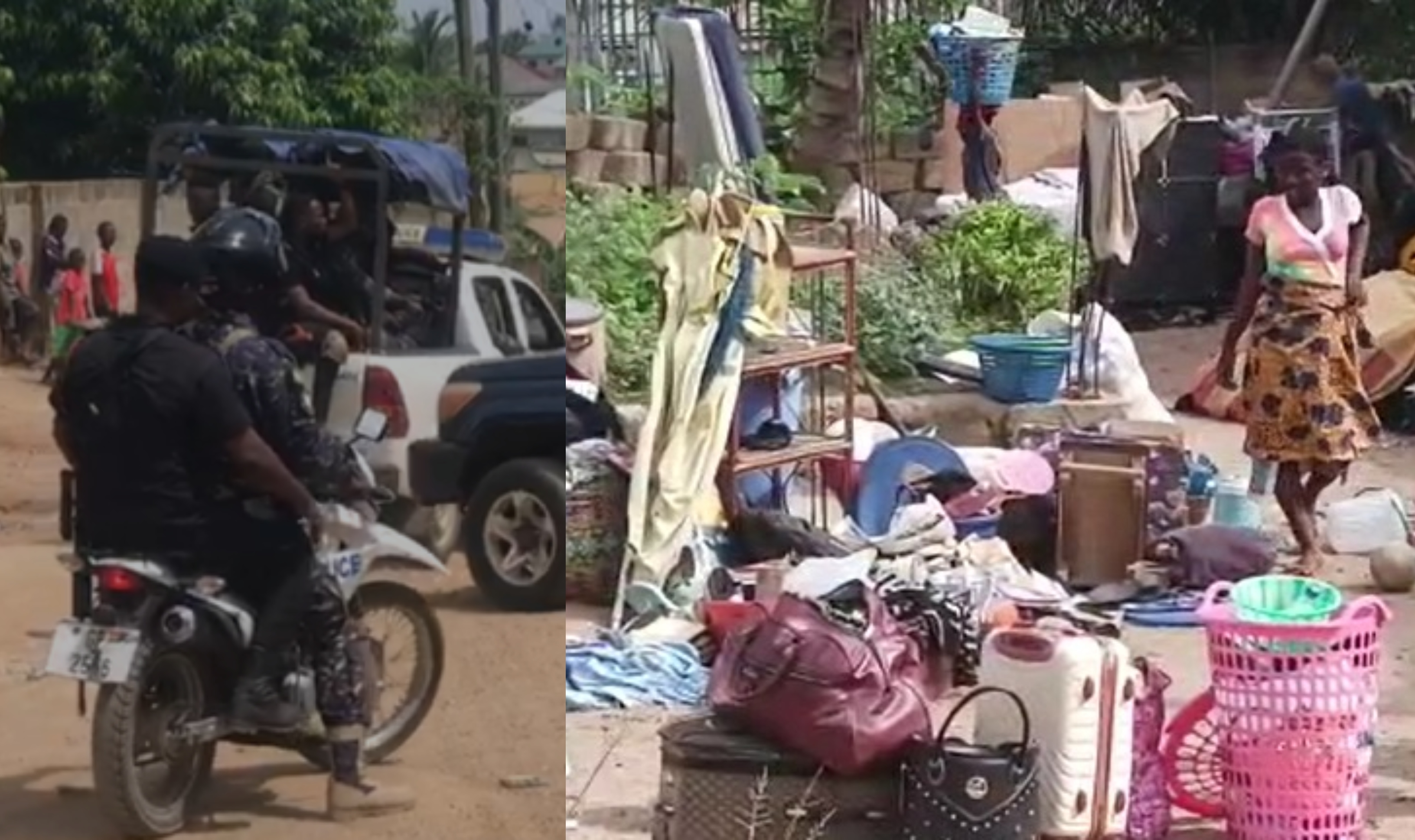Over 1,000 Buduburam residents homeless as land owner evicts them forcibly with police support