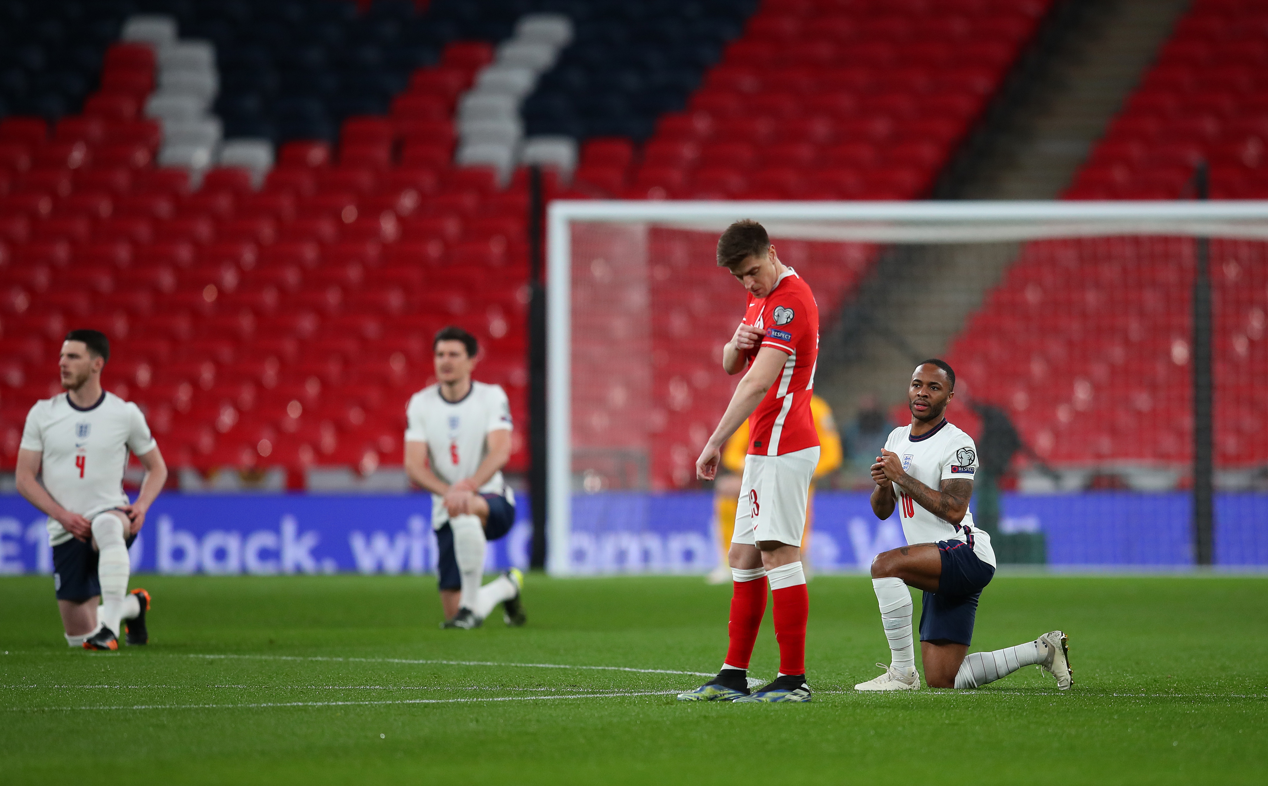 Anglia Polska Polacy Nie Klekneli Przed Meczem Na Wembley Pilka Nozna