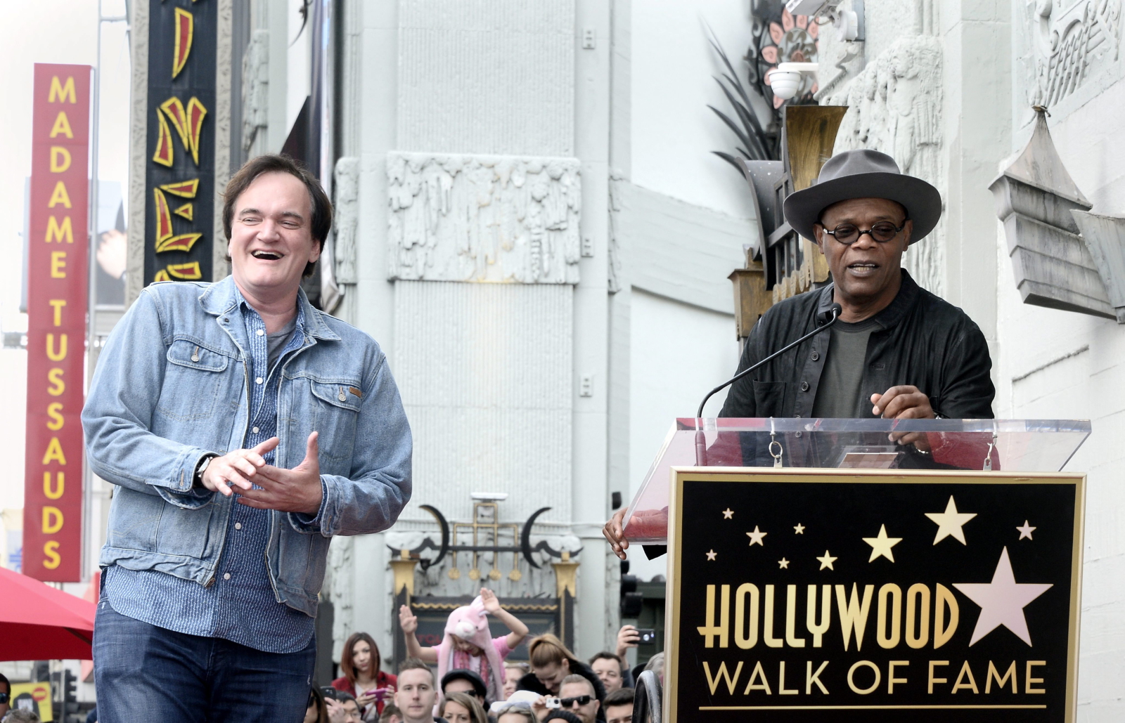 Quentin Tarantino i Samuel L. Jackson