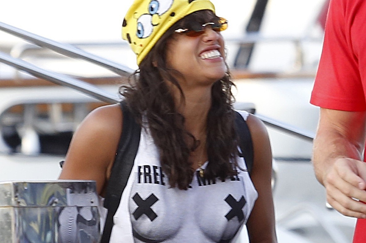 Michelle Rodriguez Nipples