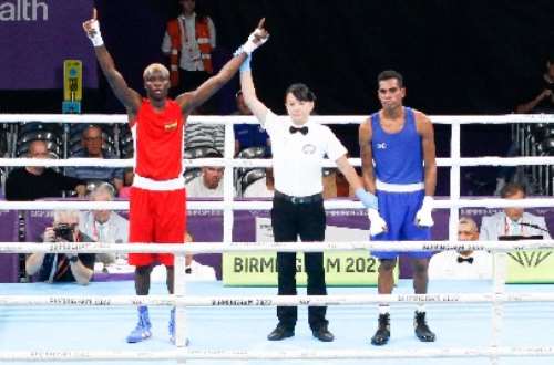 Boxer Joseph Commey wins Ghana’s first medal at 2022 Commonwealth Games