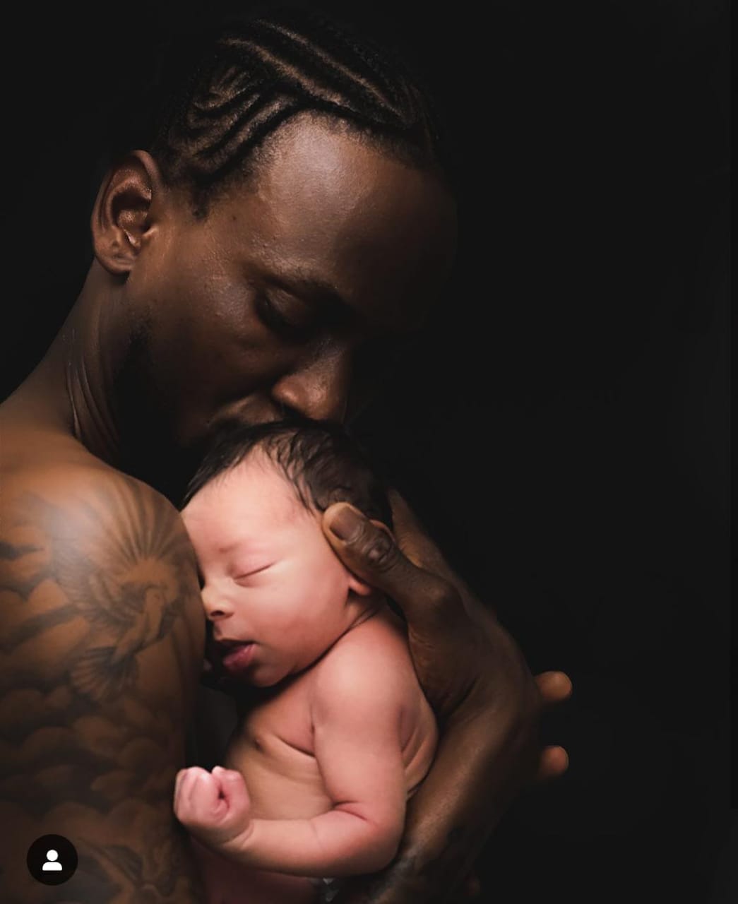 Omashola became a father in 2022 [Instagram/Sholzy23]