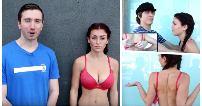 This Bra unhooking challenge is so hilarious