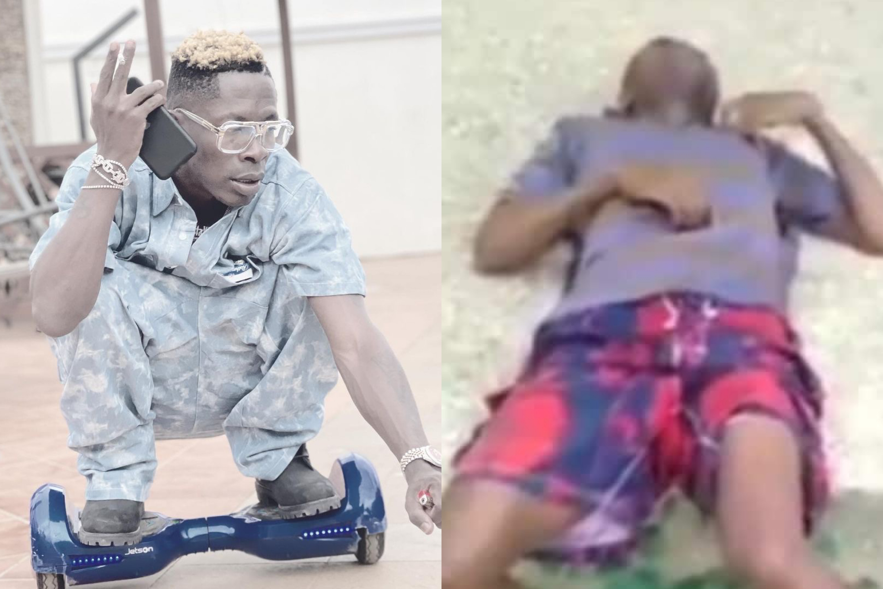 Video of producer Suga Tone looking wretched, unconscious goes viral  (WATCH) | Pulse Ghana