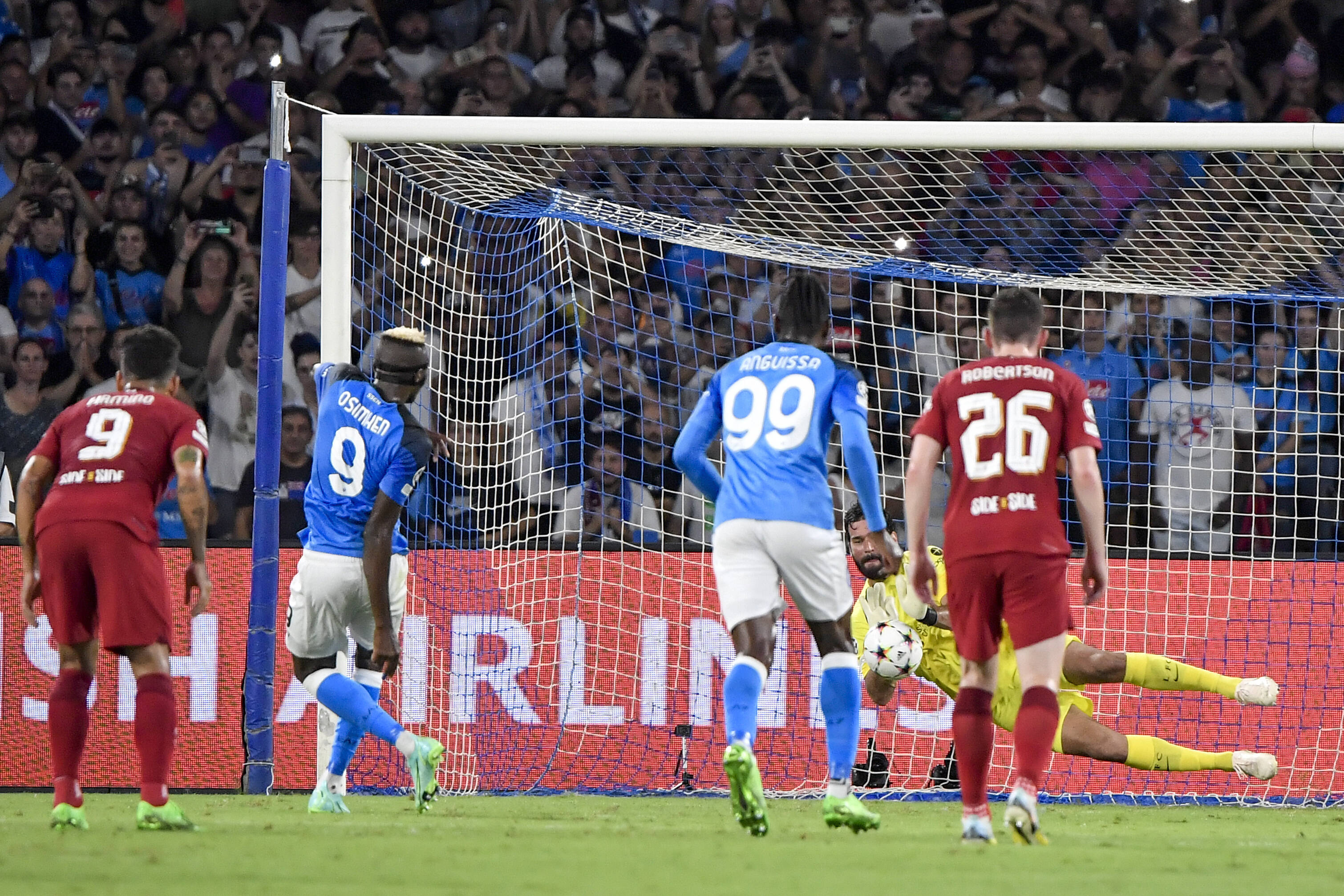 Had Victor Osimhen converted his first-half penalty kick, Luciano Spalletti's side could have rather won Liverpool 5-1