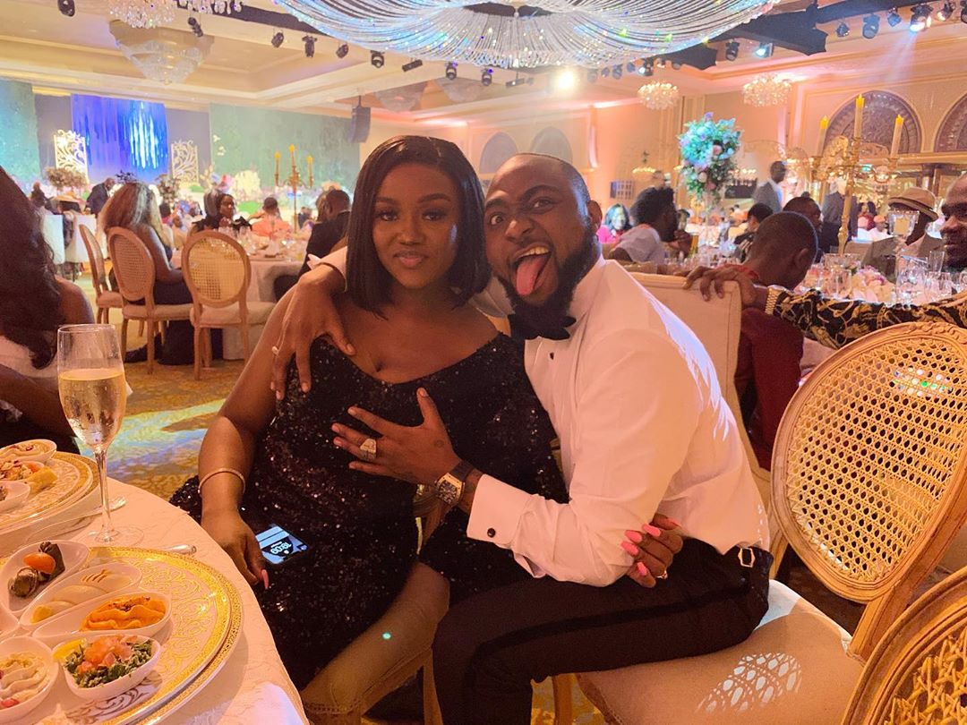 Davido calls estranged fiancee Chioma his gist partner in new post