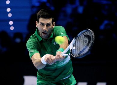 Djokovic triumphed over Taylor Fritz to reach eighth final in Turin