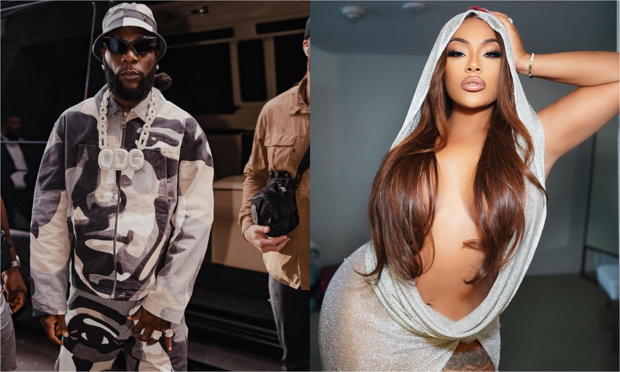 Burna Boy sparks reconciliation rumor, gifts ex-lover Stefflondon luxurious car