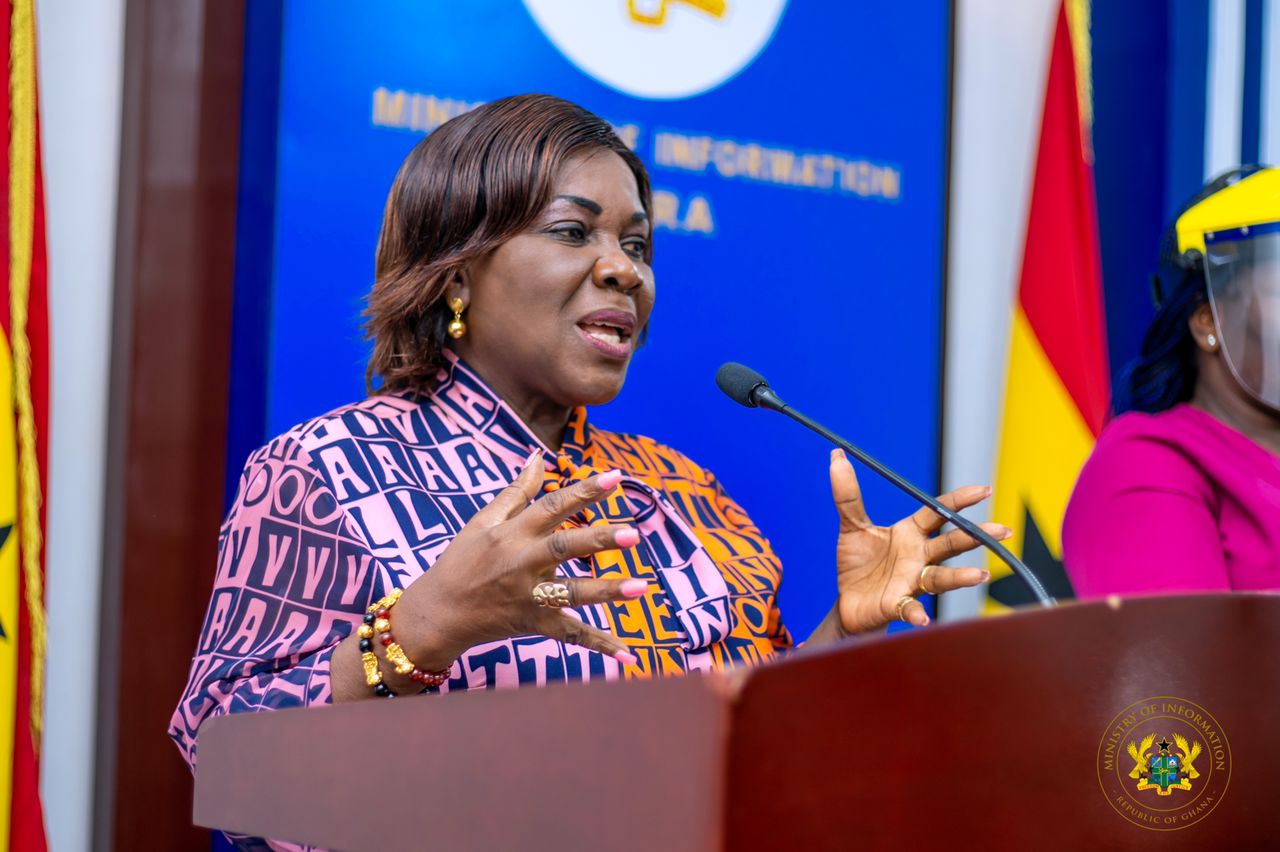 Sanitation Minister, Cecilia Dapaah resigns from office ...