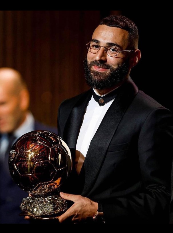 Karim Benzema won the 2022 Ballon d'Or